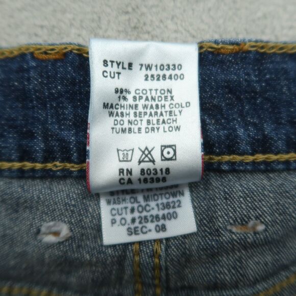 Lucky Brand Jeans Women's Size 10 Mid-Rise Flare Denim 30.5" Inseam Distressed - Picture 11 of 16